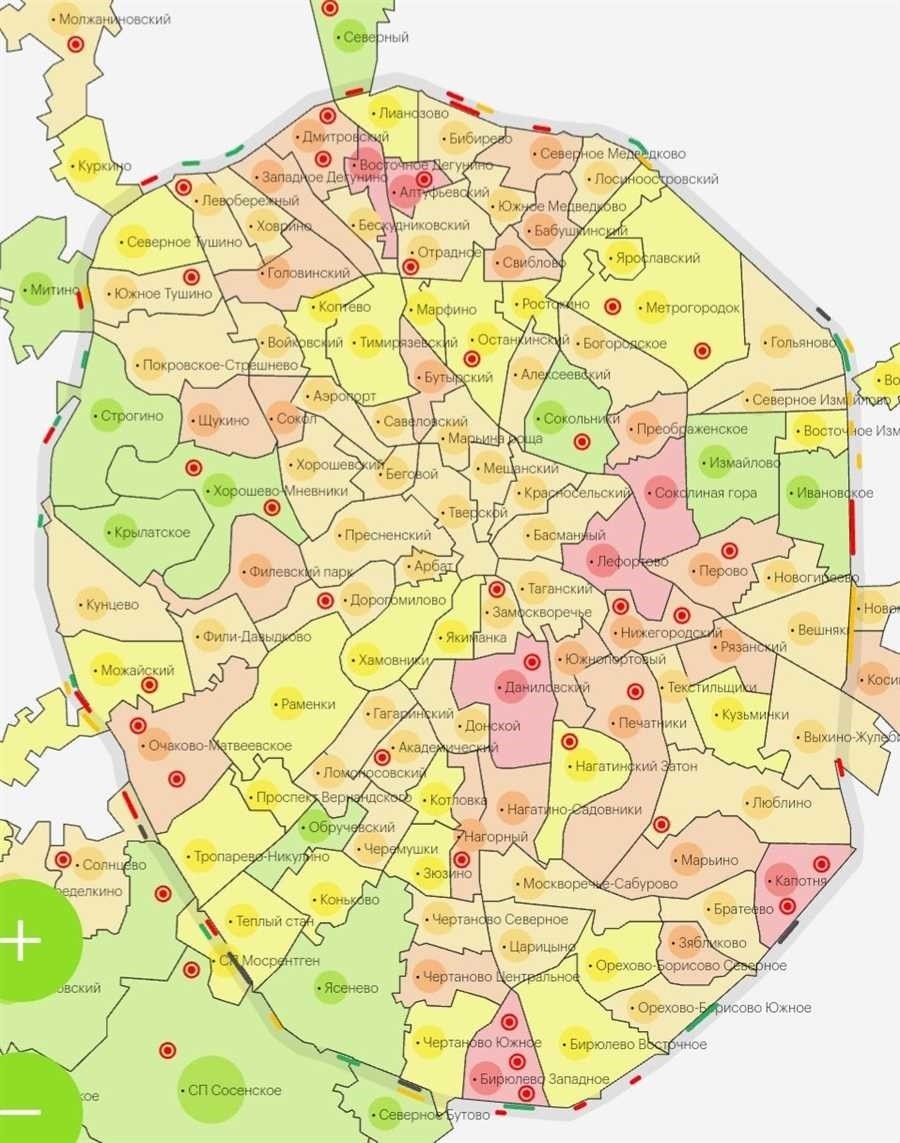 Какие районы москвы считаются хорошими для проживания