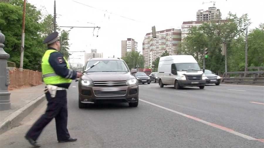 Штраф за выезд на автобусную полосу